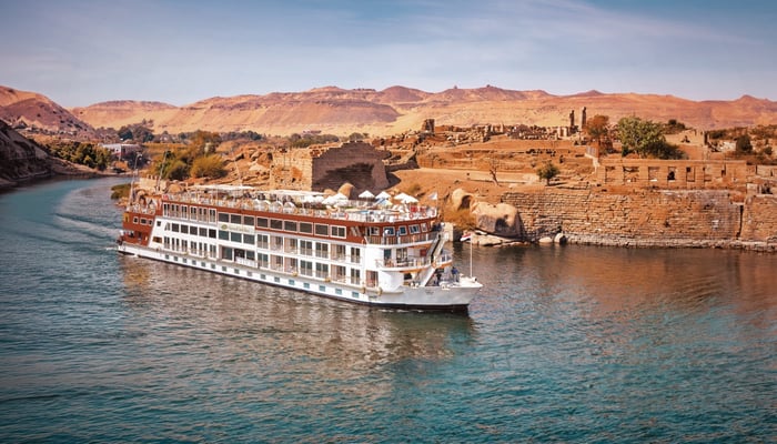AmaDahlia river ship on the Nile in Egypt
