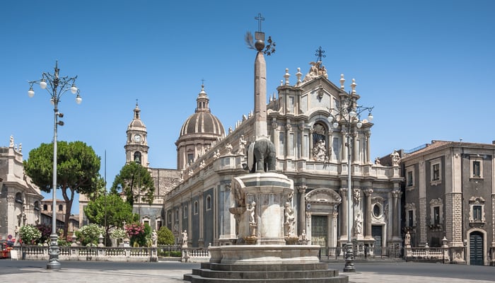Piazza del Duomo, Catania, Sicily