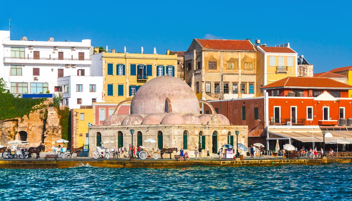 Turkish mosque in Chania, Crete