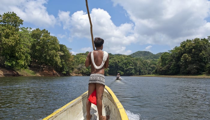 Embera indian, Panama