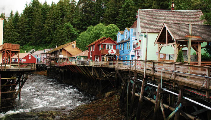 Creek Street, Ketchikan, Alaska