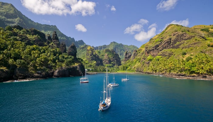 Bay of Virgins, Fatu Hiva, French Polynesia