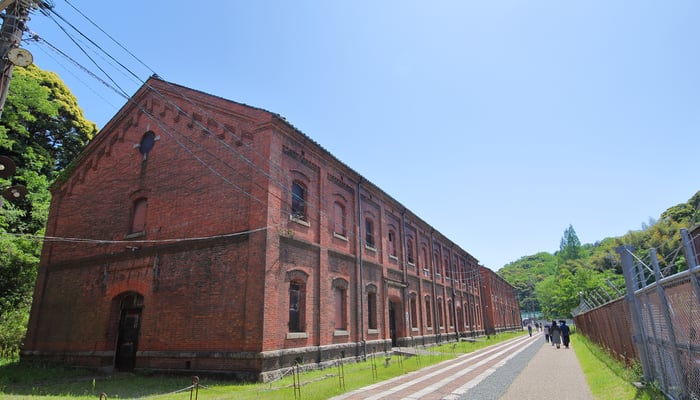 Brick warehouses in Maizuru, Japan