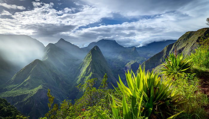 Cirque de Mafate Caldera on Réunion Island