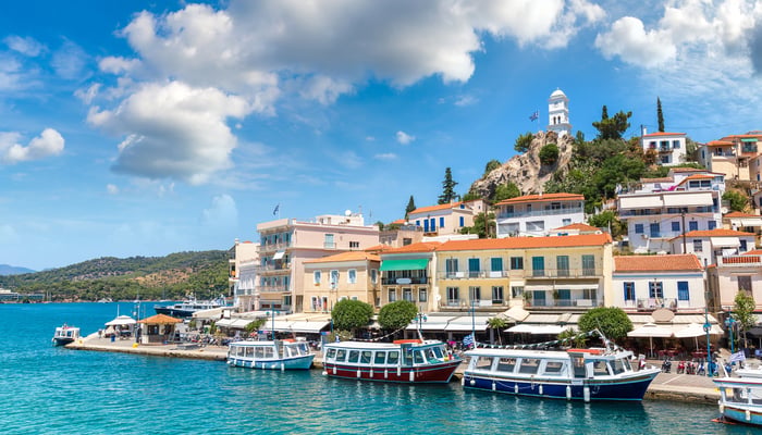 Poros Town, Greece