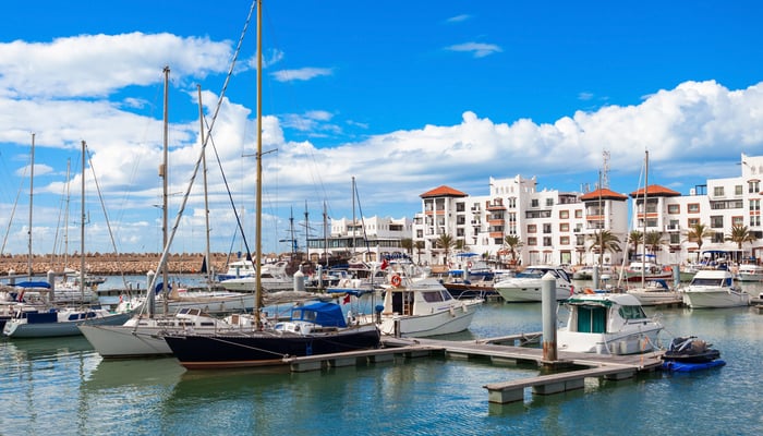 Agadir marina, Morocco