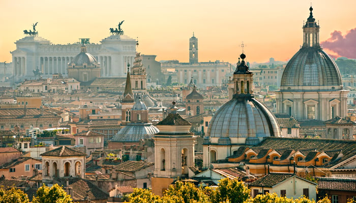 Rome skyline