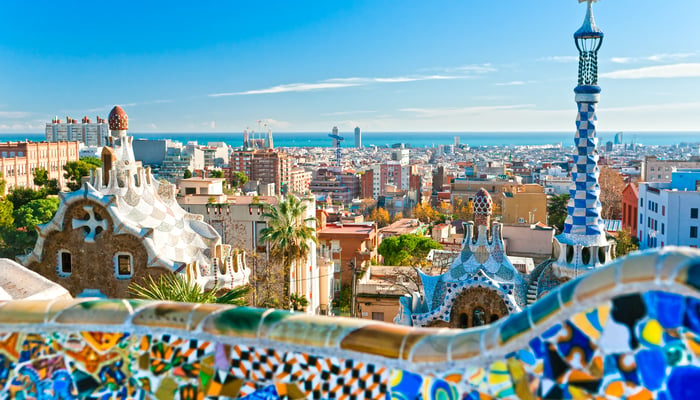 View from Park Guell, Barcelona