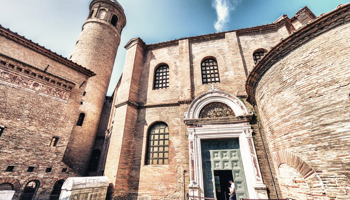 San Vitale cathedral in Ravenna, Italy