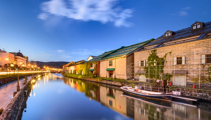 Otaru historic canal