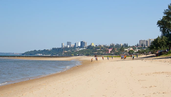 Maputo beach, Mozambique
