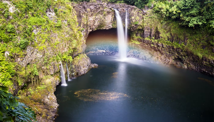Rainbow Falls, Hilo, Hawaii
