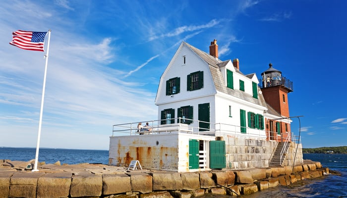 Rockland Breakwater Lighthouse, Maine