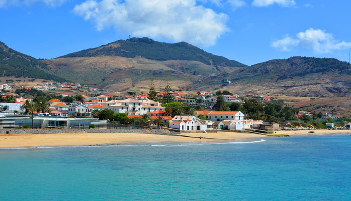 Porto Santo beach, Madeira, Portugal