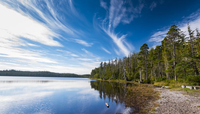 Pure Lake, Haida Gwaii, Canada