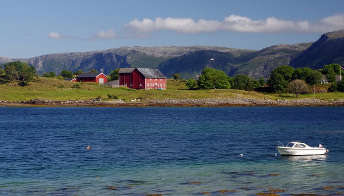 Landscape near Bronnoysund, Norway