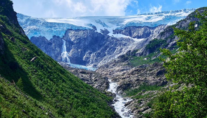 Folgefonna glacier, Hardanger, Norway