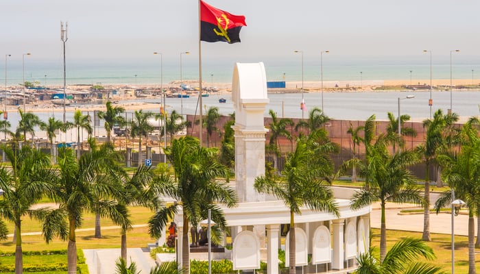 Monument in Luanda, Angola