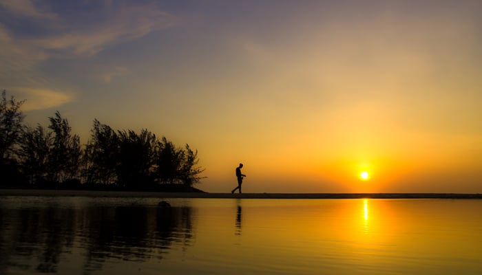 Sunset in Bintulu, Sarawak