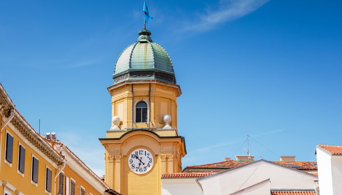 Rijeka clock tower, Croatia