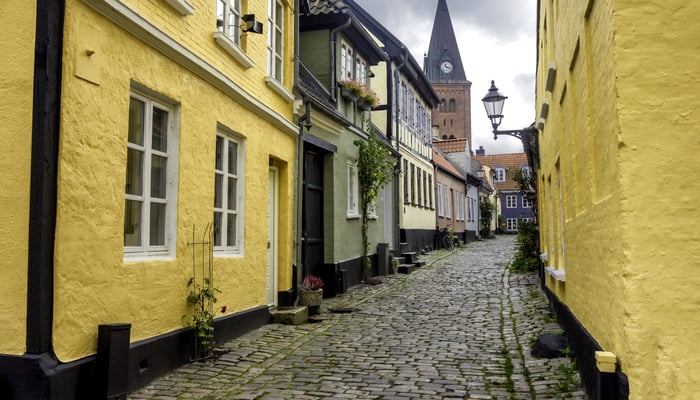 Aalborg old town, Denmark