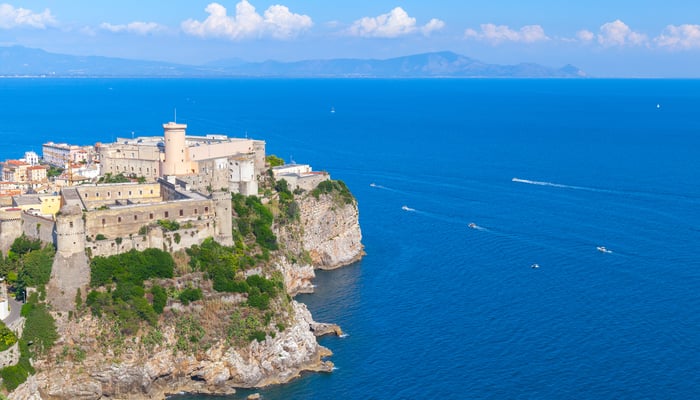 Castle in Gaeta, Italy