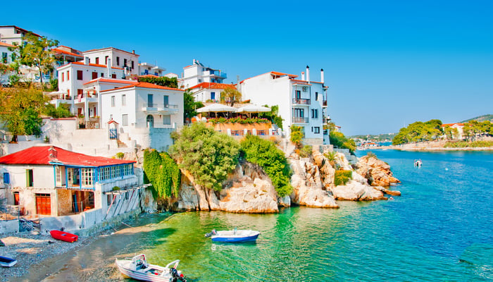 Skiathos Town, Greece