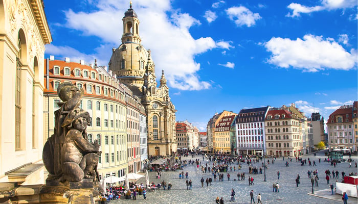Frauenkirche church, Dresden, Germany