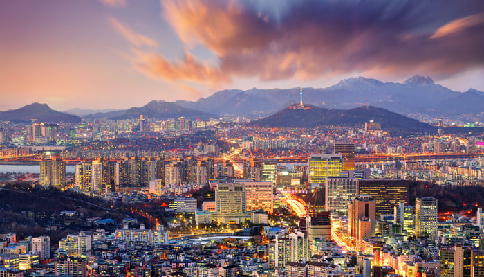 Downtown Seoul, South Korea