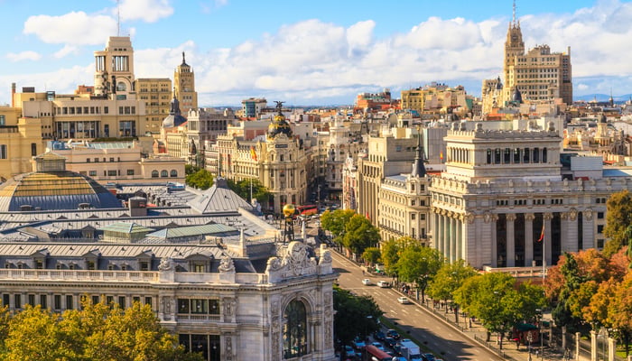 Gran Via, Madrid