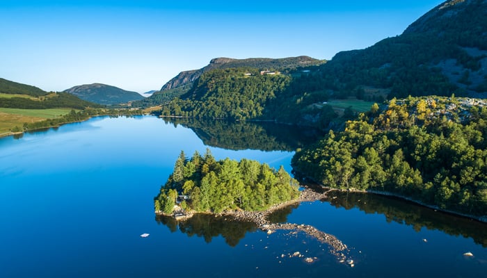 Lake near Sandnes, Norway