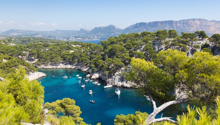 Calanques of Port Pin, Cassis, France