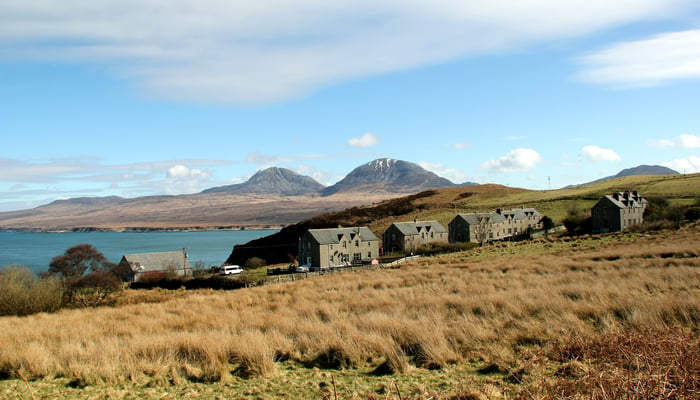 View of Jura from Bunnahabhain, Islay