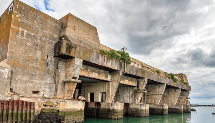 Keroman submarine base, Lorient, France