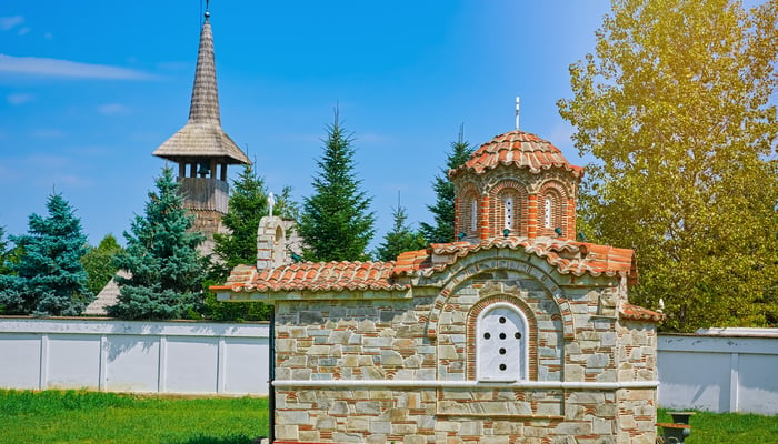 Monastery in Giurgiu, Romania