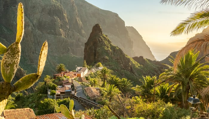 Masca Valley in Tenerife which you can visit on a Canary Islands & Azores cruise