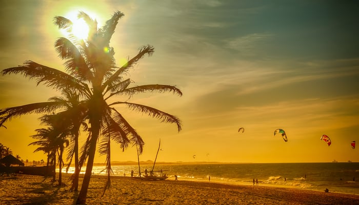 Praia de Cumbuco, Fortaleza, Brazil