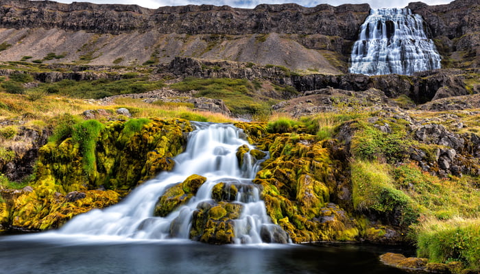Dynjandi waterfall, Iceland