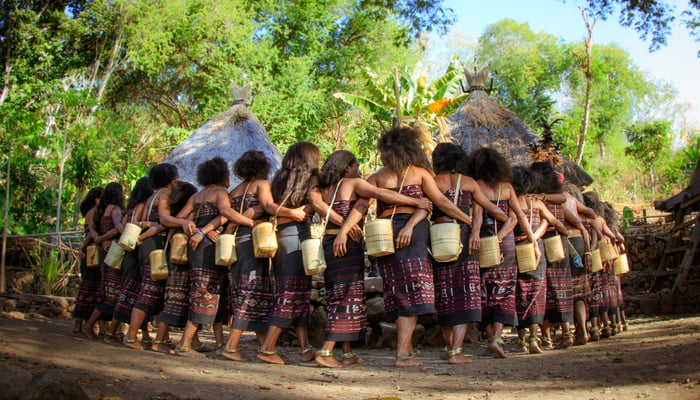 Takpala village, Alor, Indonesia