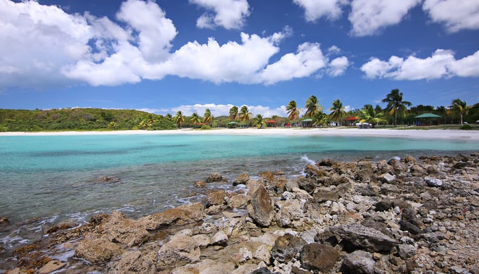 Caracas beach, Vieques island, Puerto Rico