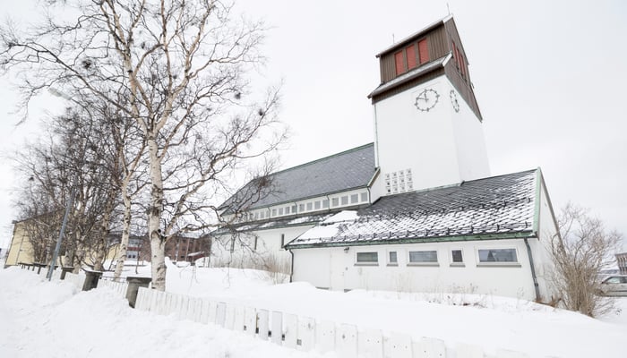 Churck in Kirkenes, Norway