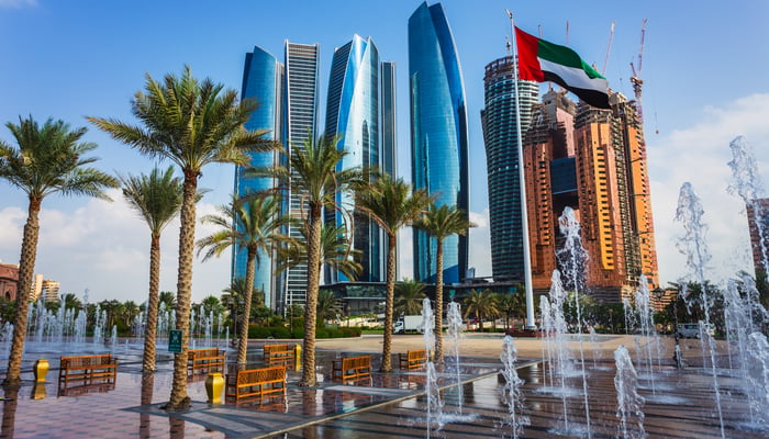 Abu Dhabi skyline