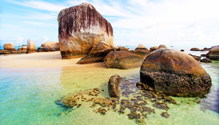 Batu Belayar island, Belitung, Indonesia