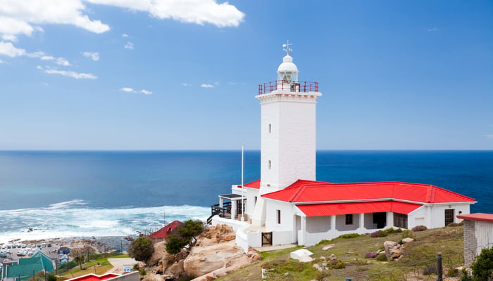 Lighthouse in Mossel Bay, South Africa