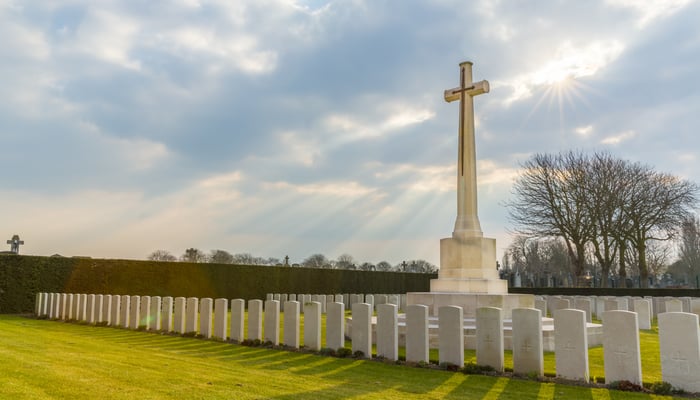 Dunkirk memorial cemetery, France