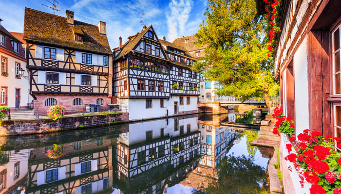 Half-timbered houses in Petite France, Strasbourg