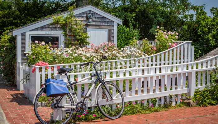 Boat house in Martha's Vineyard, USA