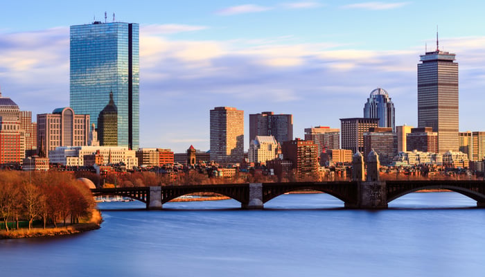 Back Bay skyline, Boston