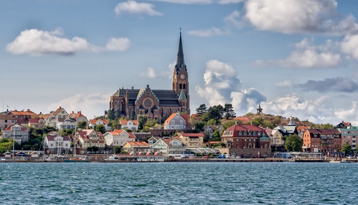 Church in Lysekil, Sweden