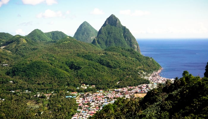 Soufrière and the Pitons, Saint Lucia